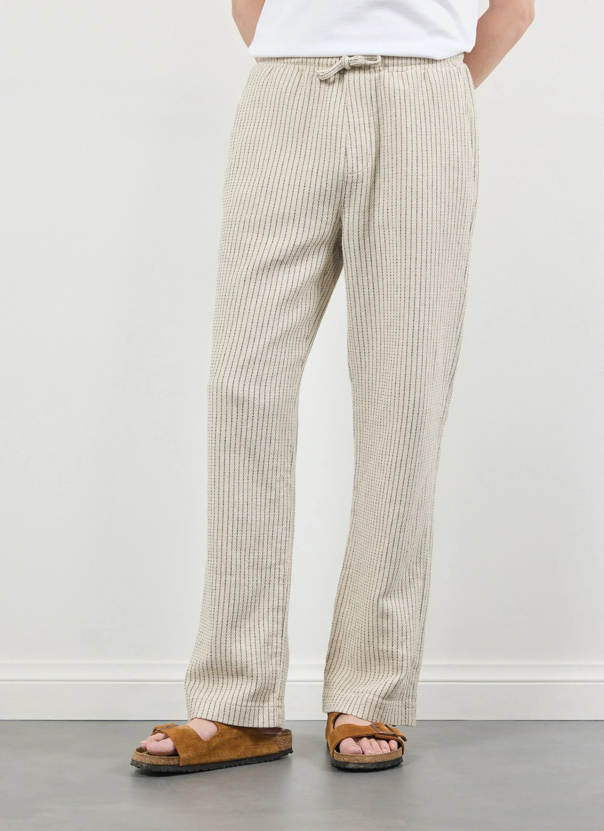 Sorrento Linen Trousers | Cotton Linen | Cream