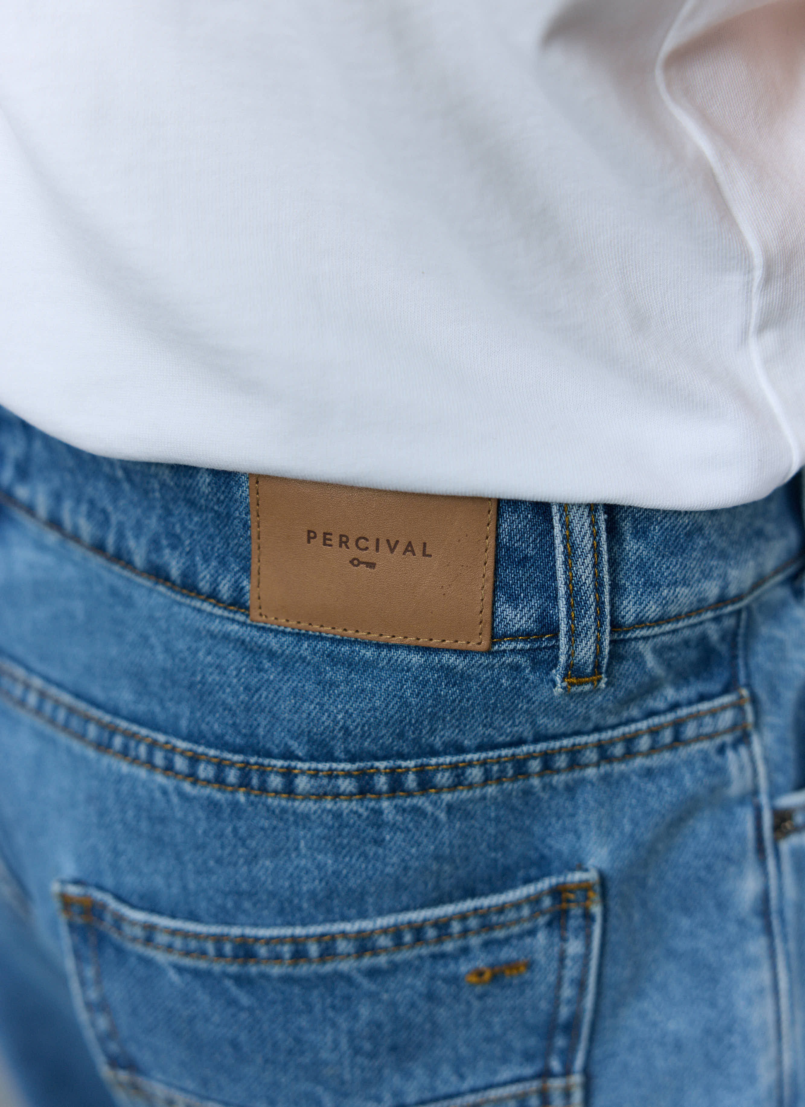 668-relaxed-leg-denim-jeans-cotton-light-wash-blue-7.jpg Relaxed Leg Denim Jeans | Cotton | Light Wash Blue