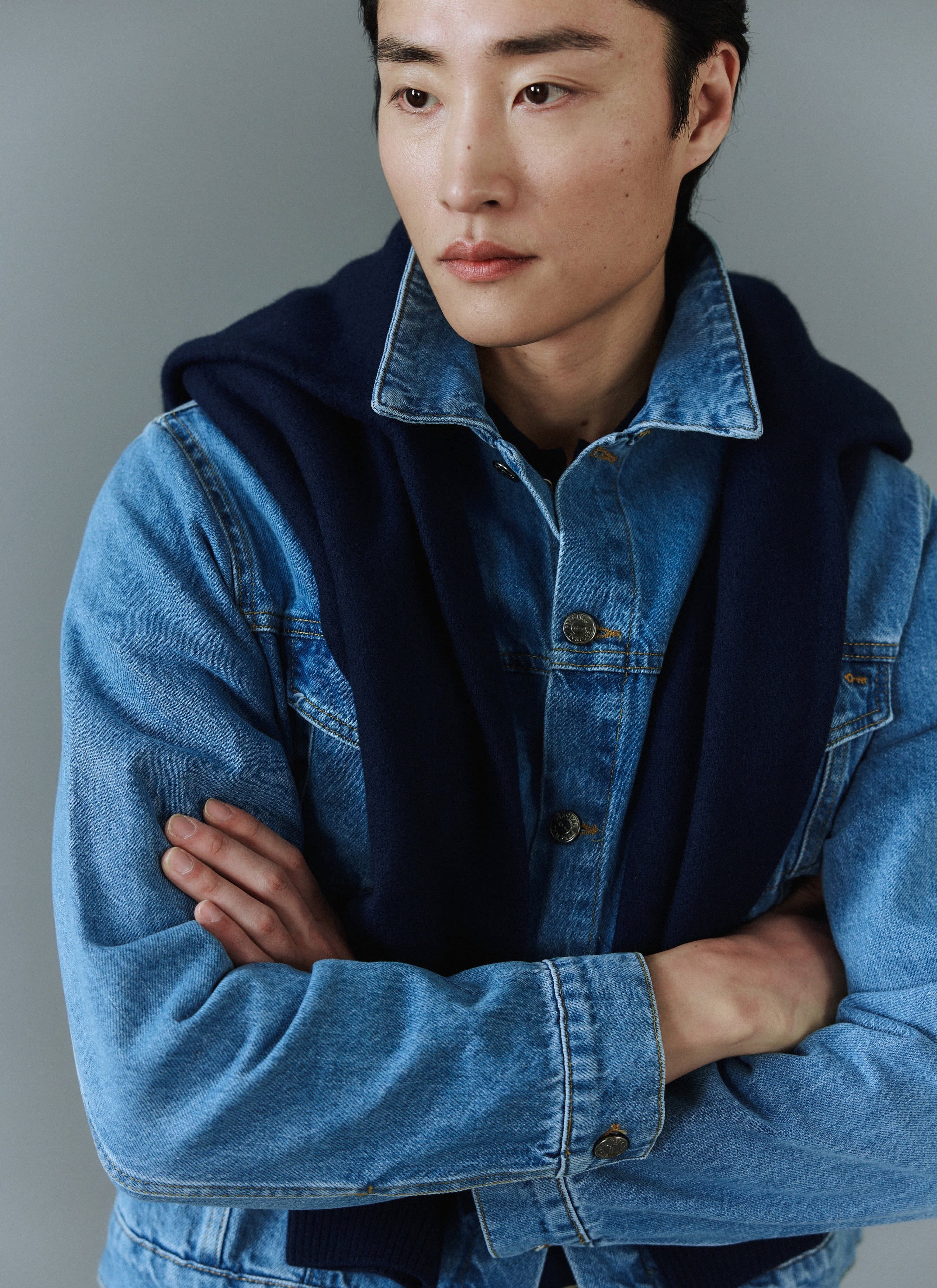701-western-trucker-jacket-denim-light-wash-blue-4.jpg Western Trucker Jacket | Denim | Light Wash Blue