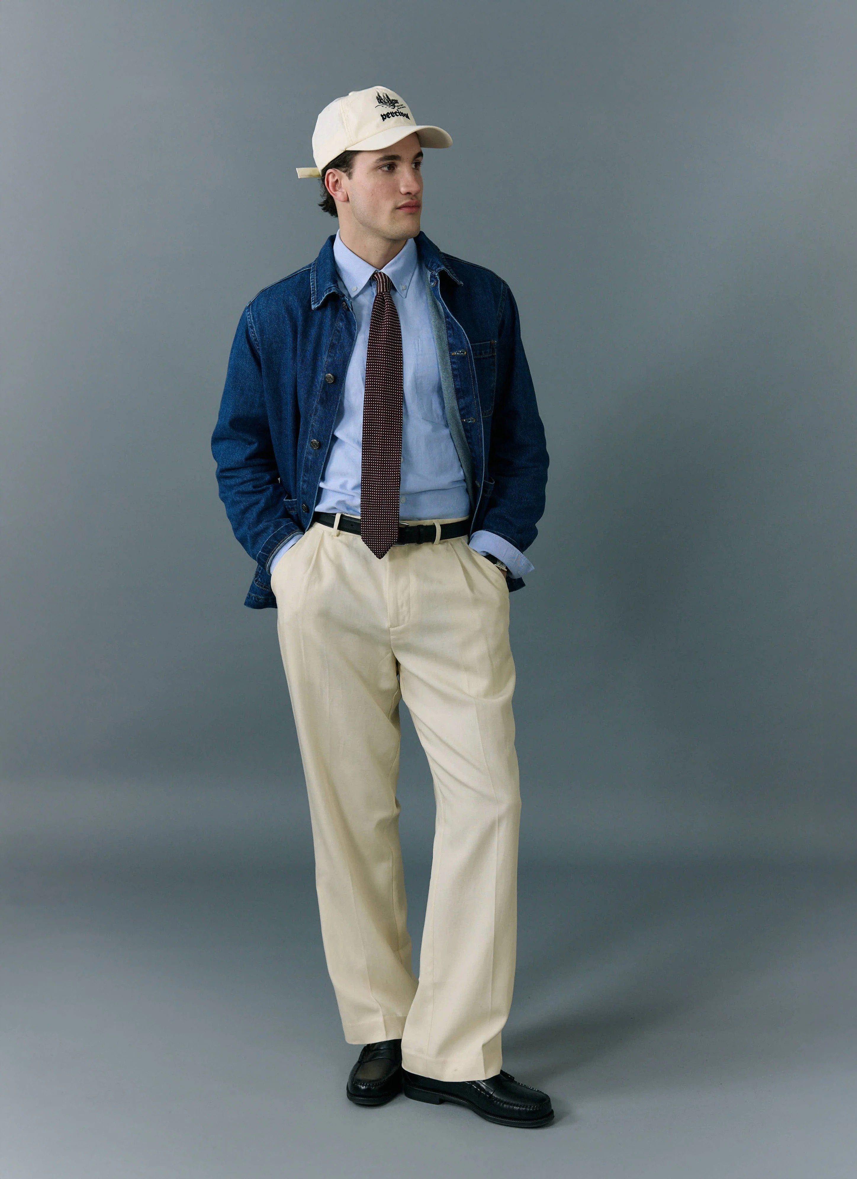 708-gove-chore-jacket-denim-mid-wash-blue-5.webp Gove Chore Jacket | Denim | Mid Wash Blue