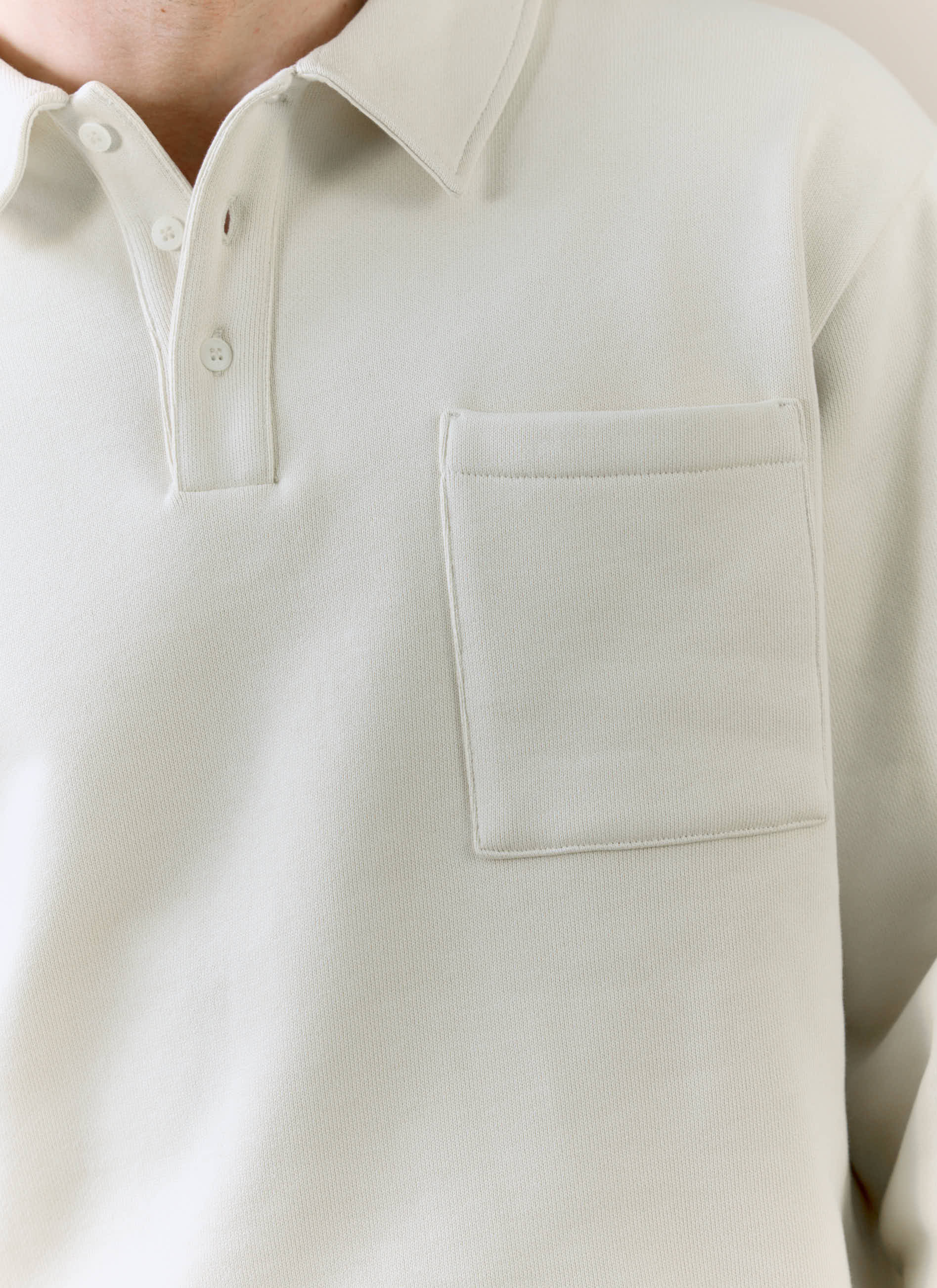 729-dudley-boxy-sweatshirt-cotton-cream-4.jpg Dudley Boxy Sweatshirt | Cotton | Cream
