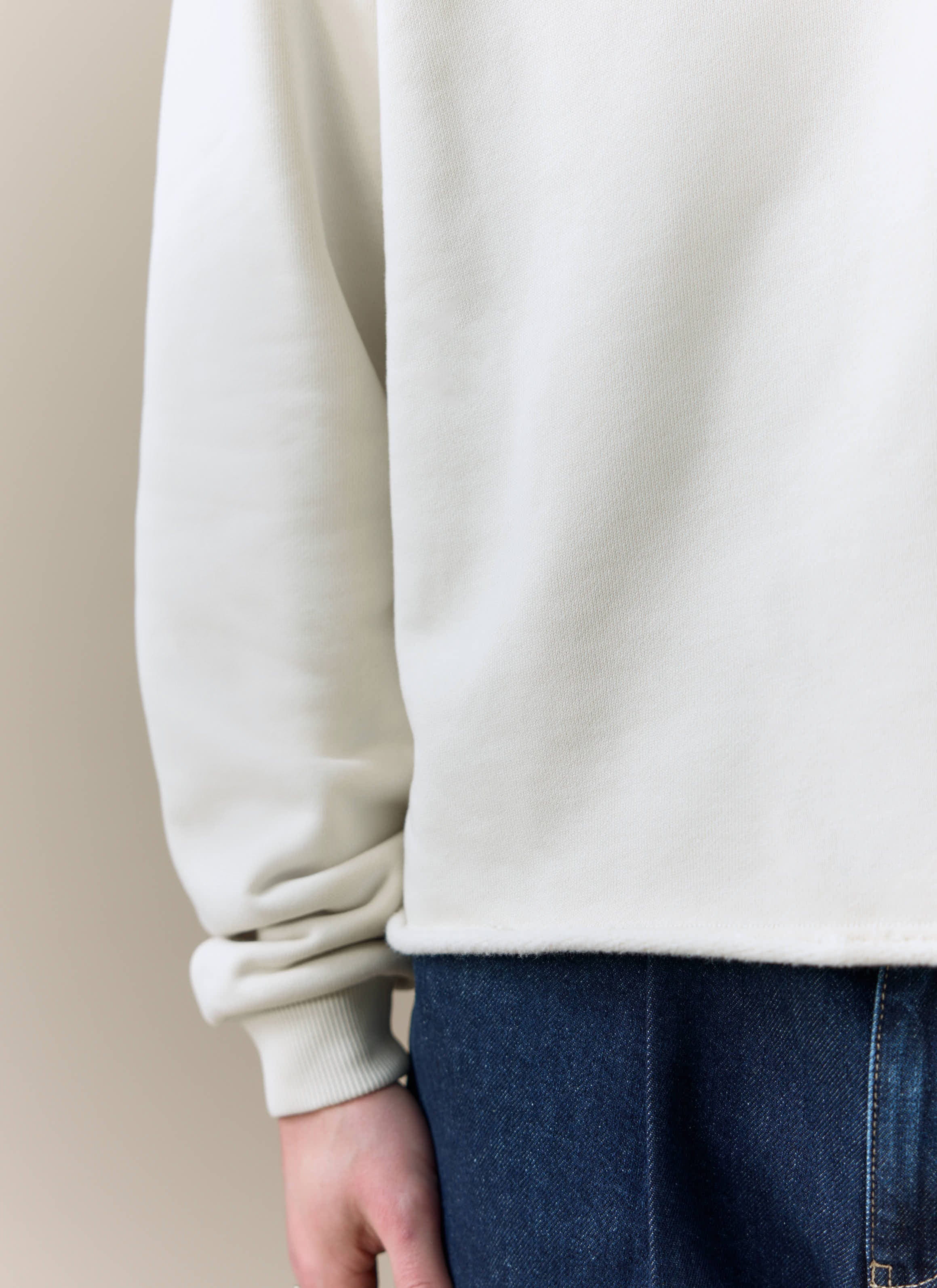 729-dudley-boxy-sweatshirt-cotton-cream-5.jpg Dudley Boxy Sweatshirt | Cotton | Cream