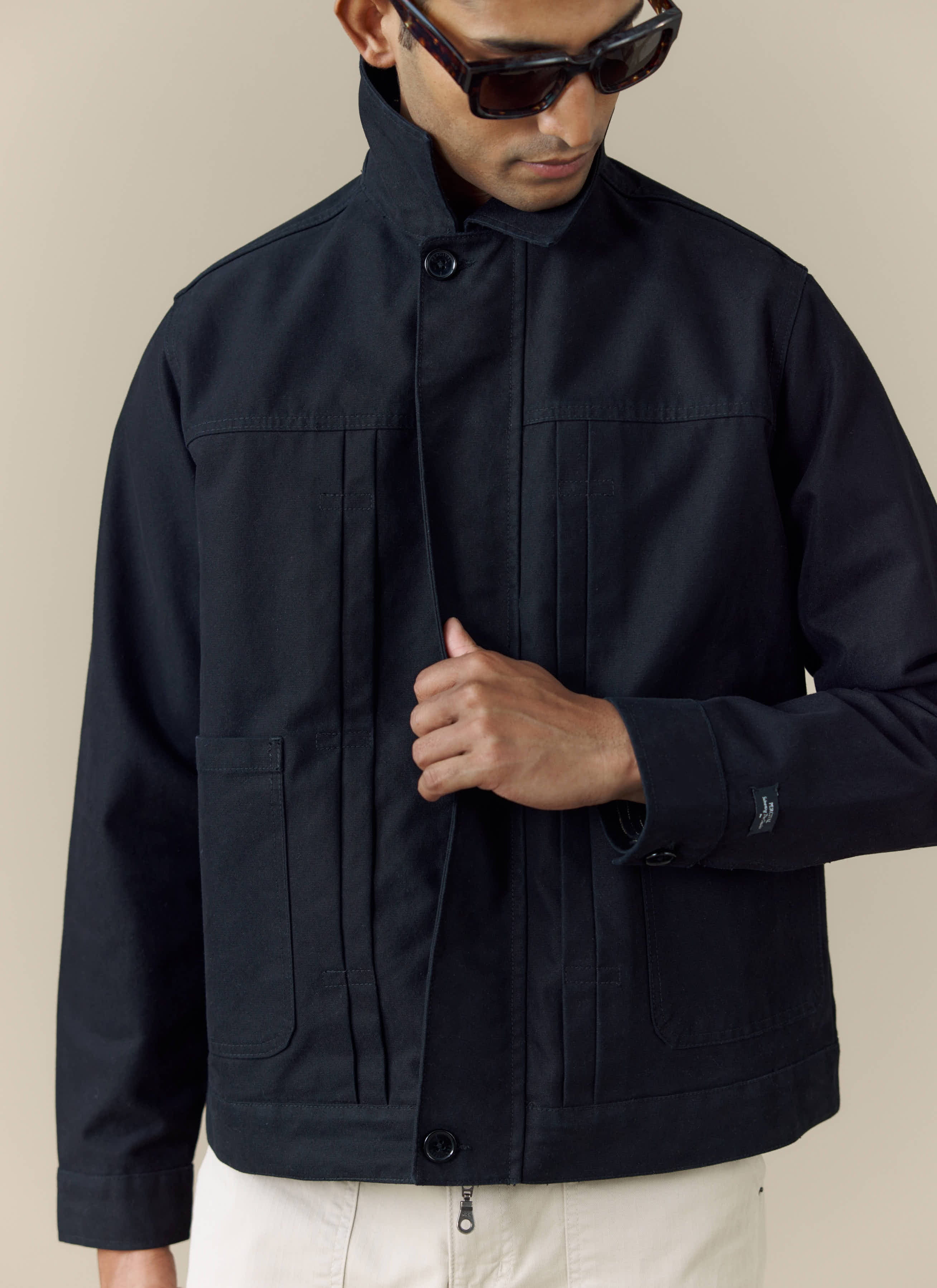 743-ernst-jacket-cotton-black-1.jpg Ernst Jacket | Cotton | Black