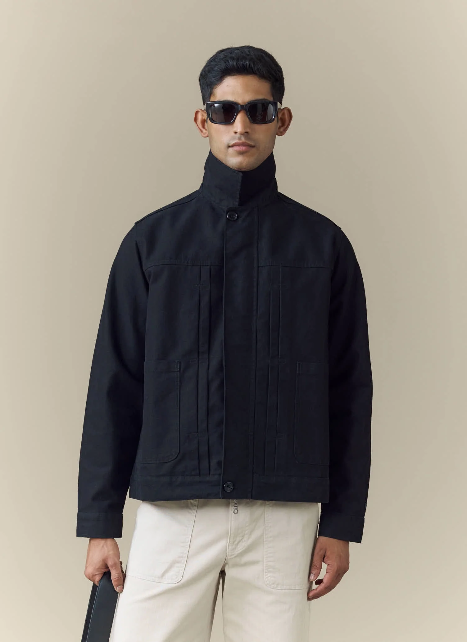 743-ernst-jacket-cotton-black-4.webp Ernst Jacket | Cotton | Black