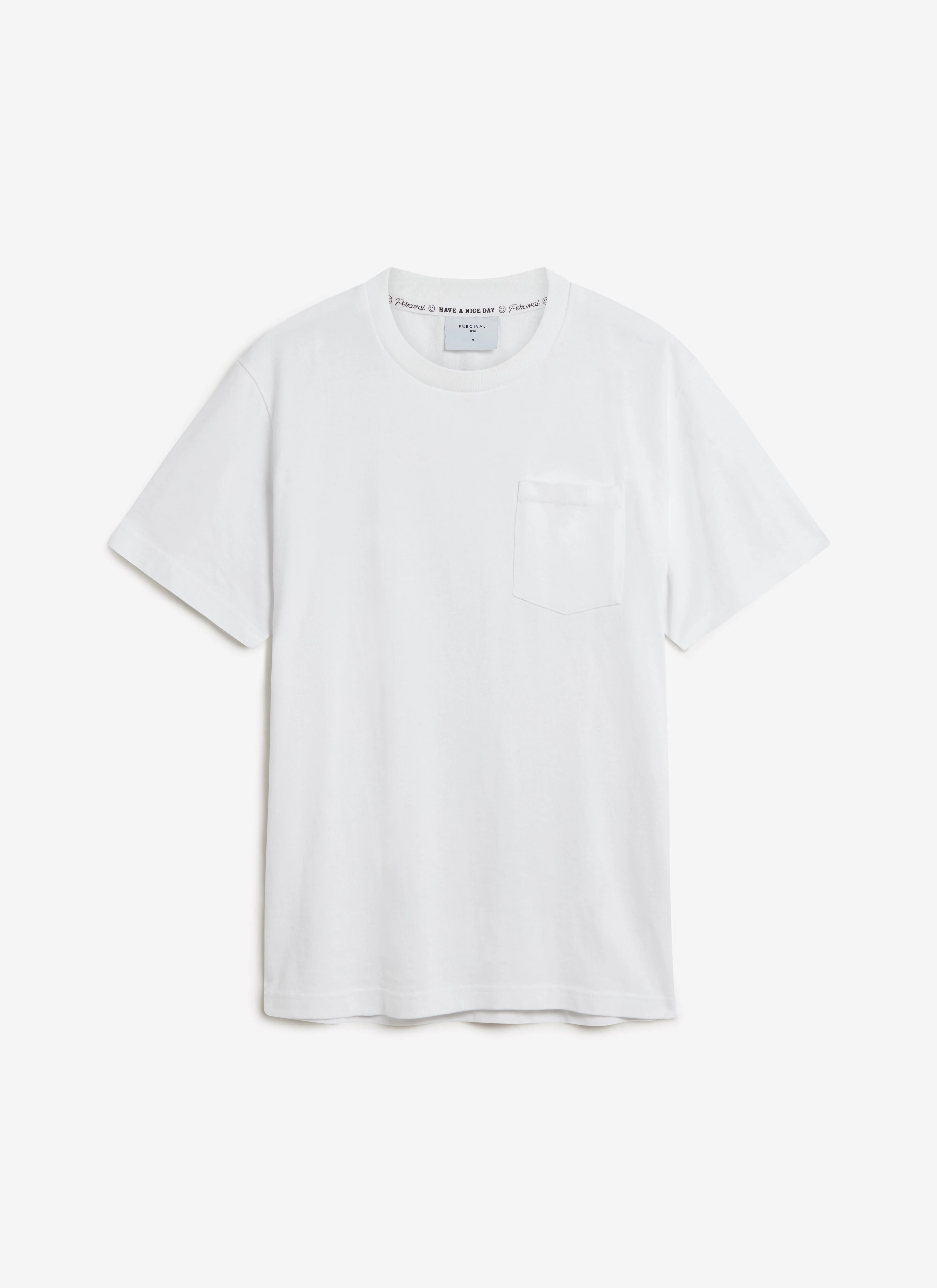Short Sleeve Pocket T Shirt | Organic Cotton | White