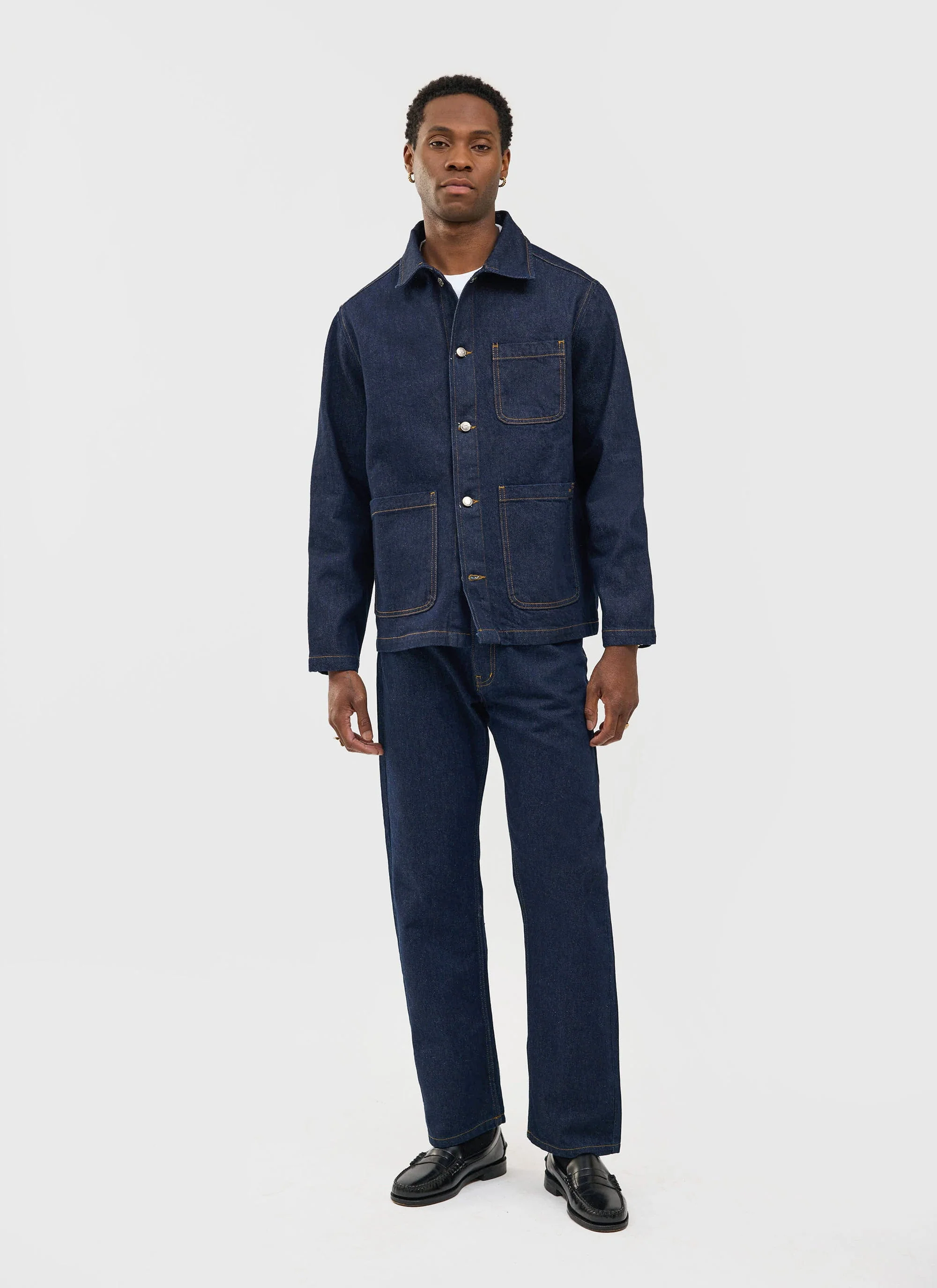 Gove Chore Jacket | Denim | Dark Indigo