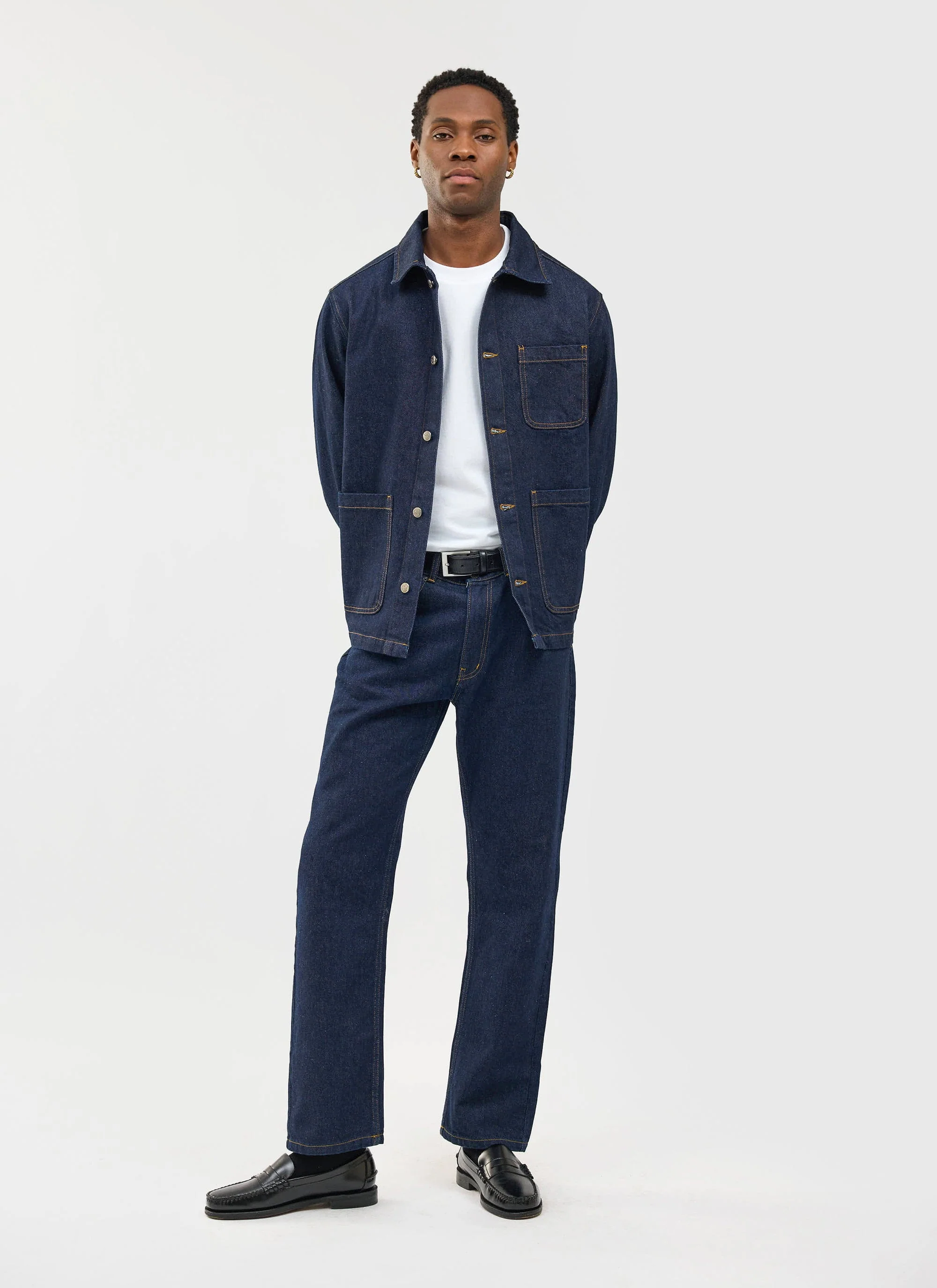 Gove Chore Jacket | Denim | Dark Indigo
