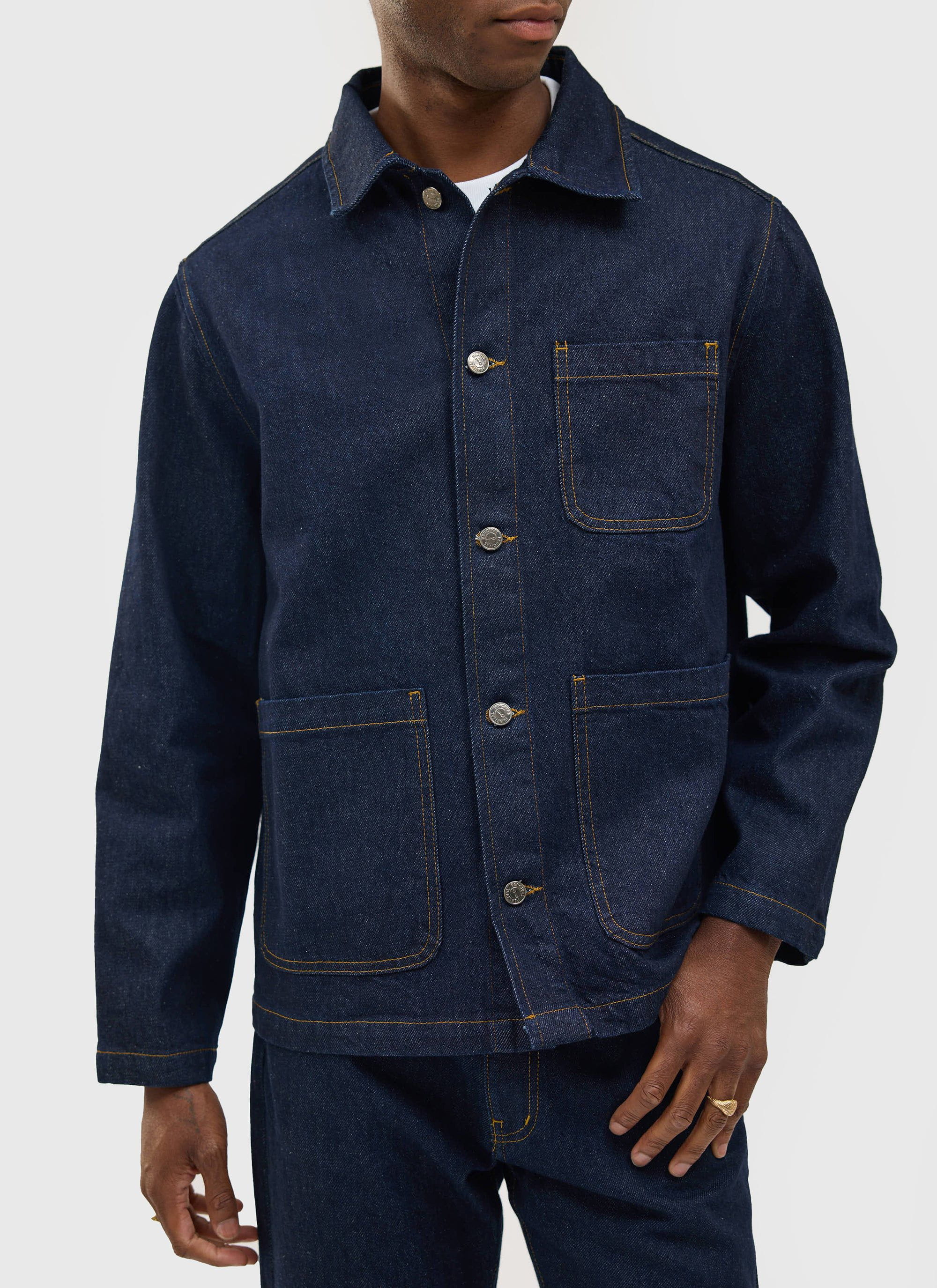 Gove Chore Jacket | Denim | Dark Indigo