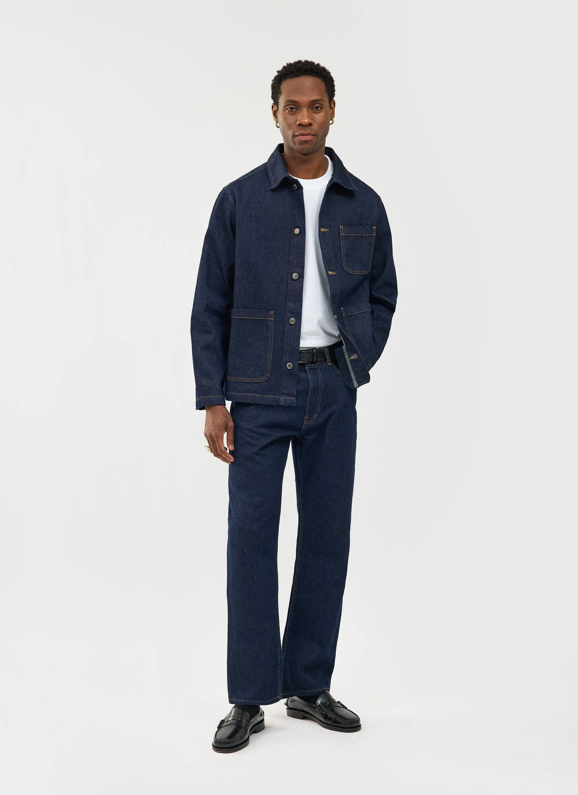 Gove Chore Jacket | Denim | Dark Indigo