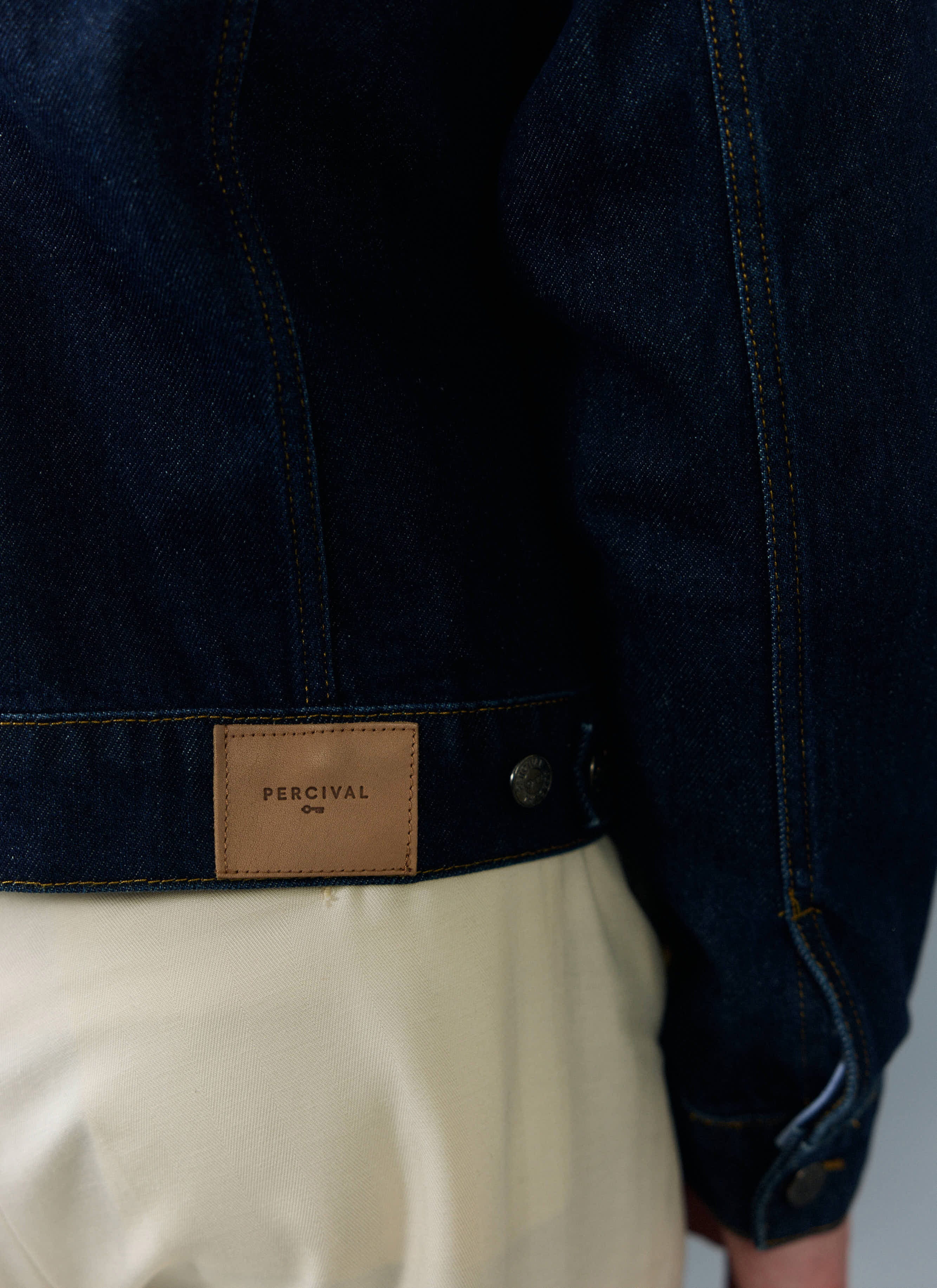 825-western-trucker-jacket-denim-dark-indigo-5.jpg Western Trucker Jacket | Denim | Dark Indigo