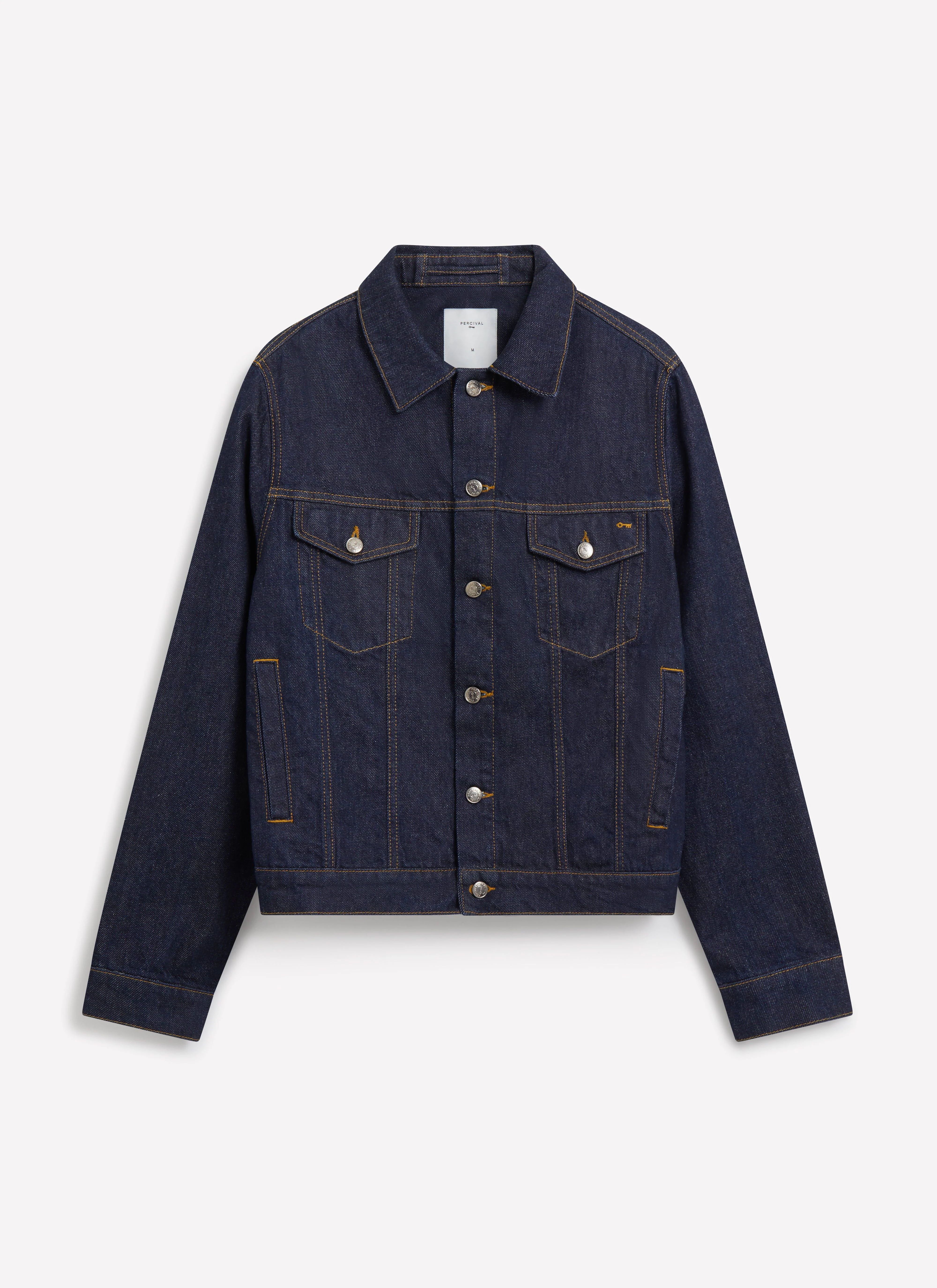 825-western-trucker-jacket-denim-dark-indigo-7.webp Western Trucker Jacket | Denim | Dark Indigo