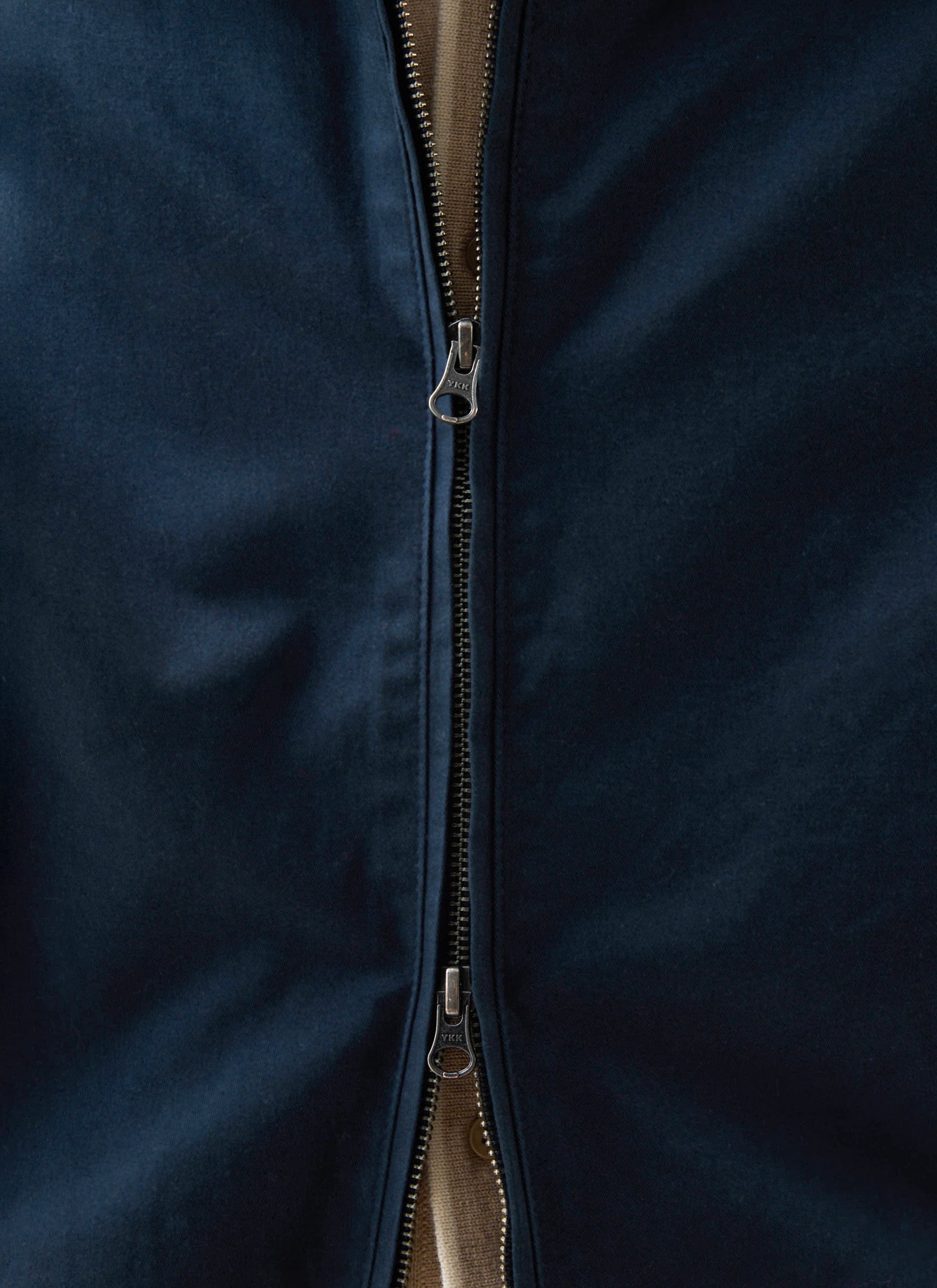 Leo Harrington Jacket | Cotton | Navy