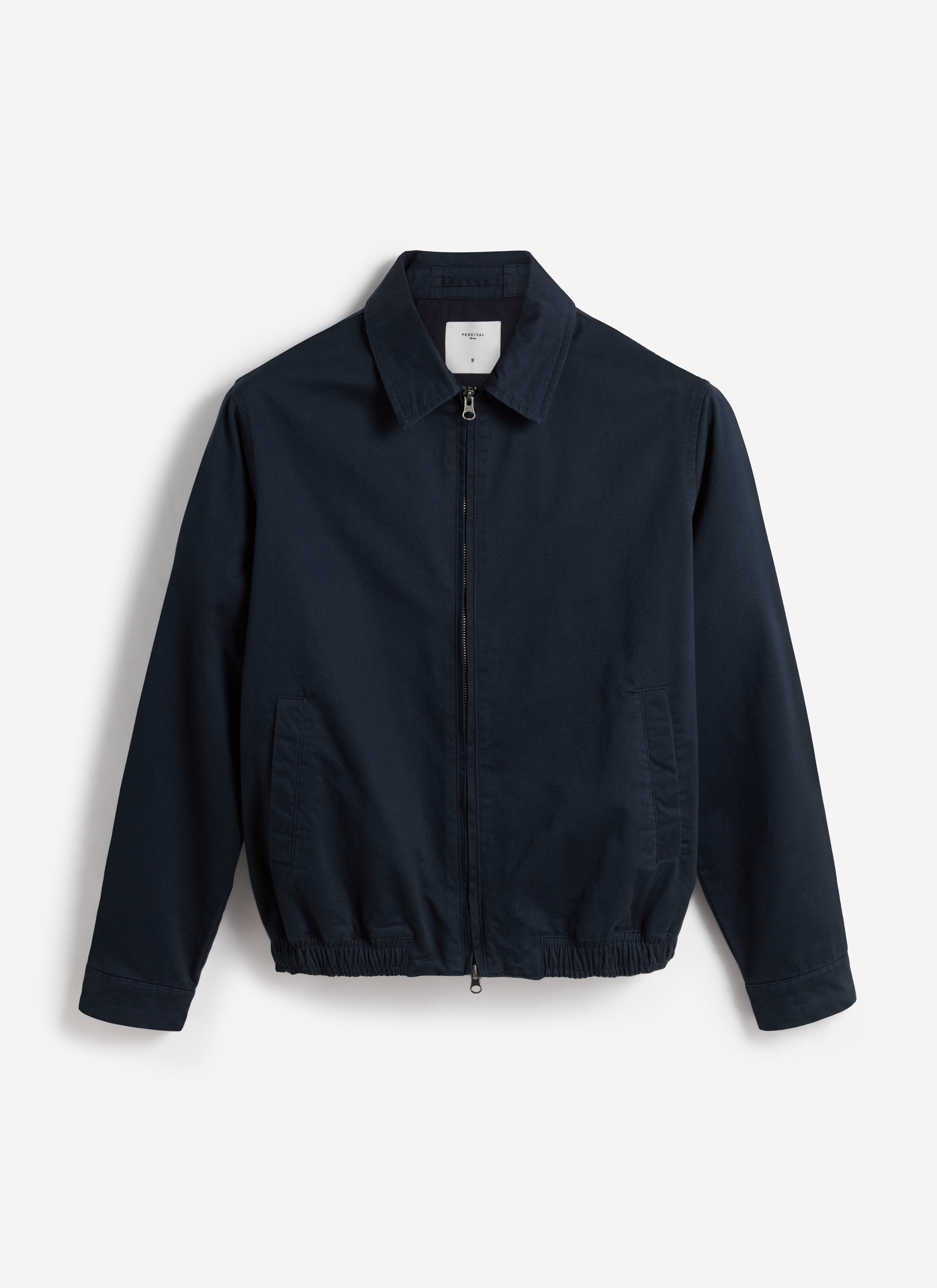 Leo Harrington Jacket | Cotton | Navy