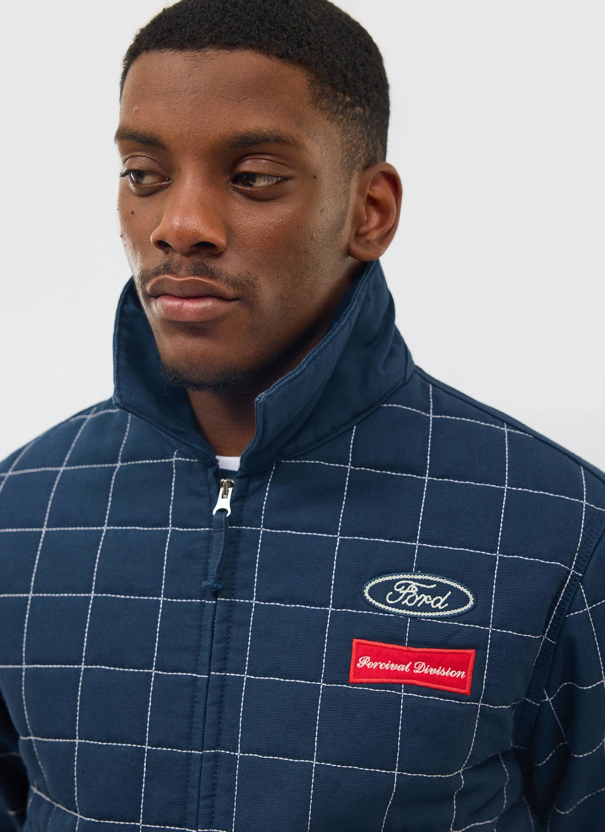 893-garage-harrington-jacket-percival-x-ford-navy-2.webp Garage Harrington Jacket | Percival x Ford | Navy