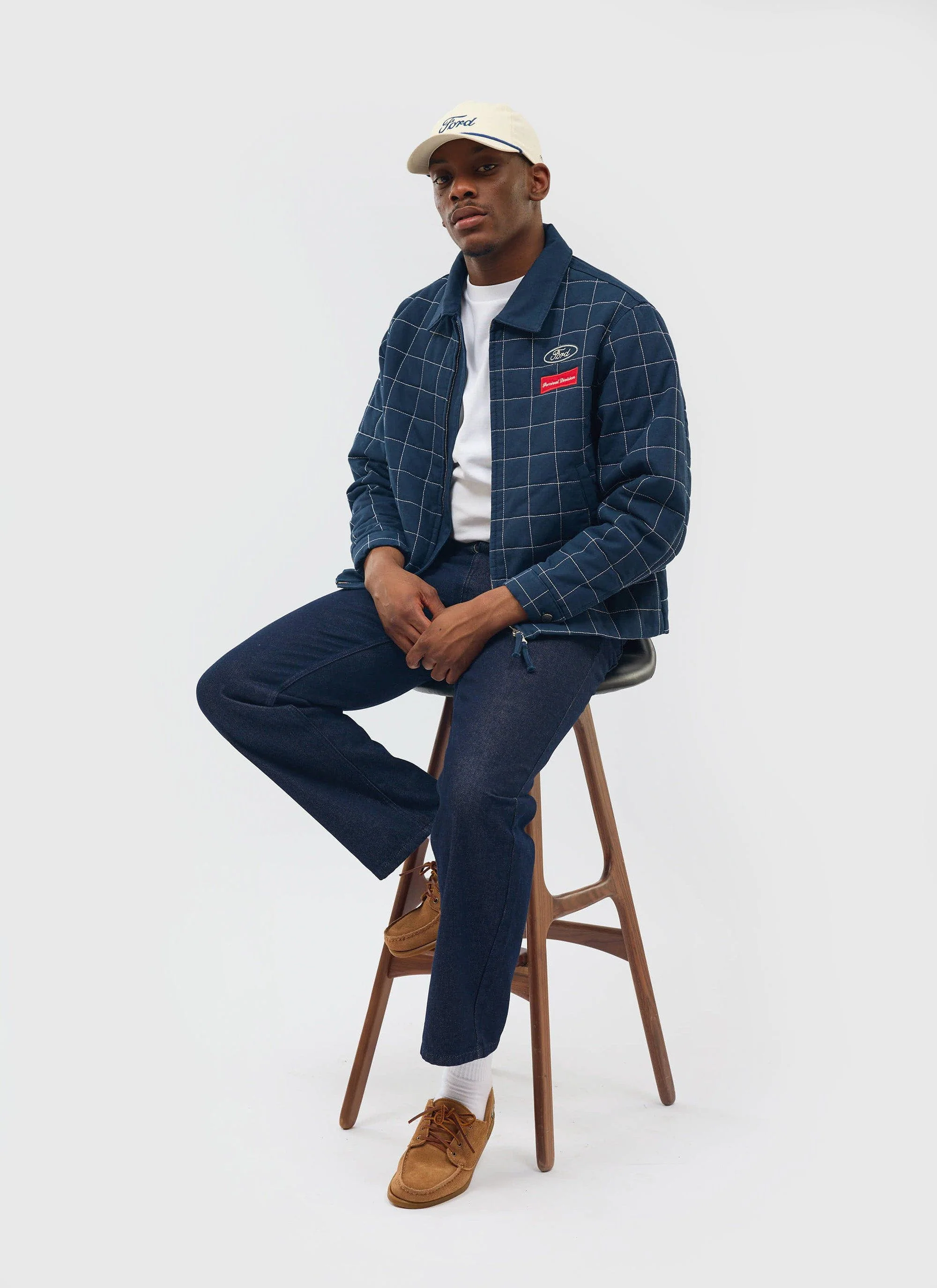 893-garage-harrington-jacket-percival-x-ford-navy-5.webp Garage Harrington Jacket | Percival x Ford | Navy