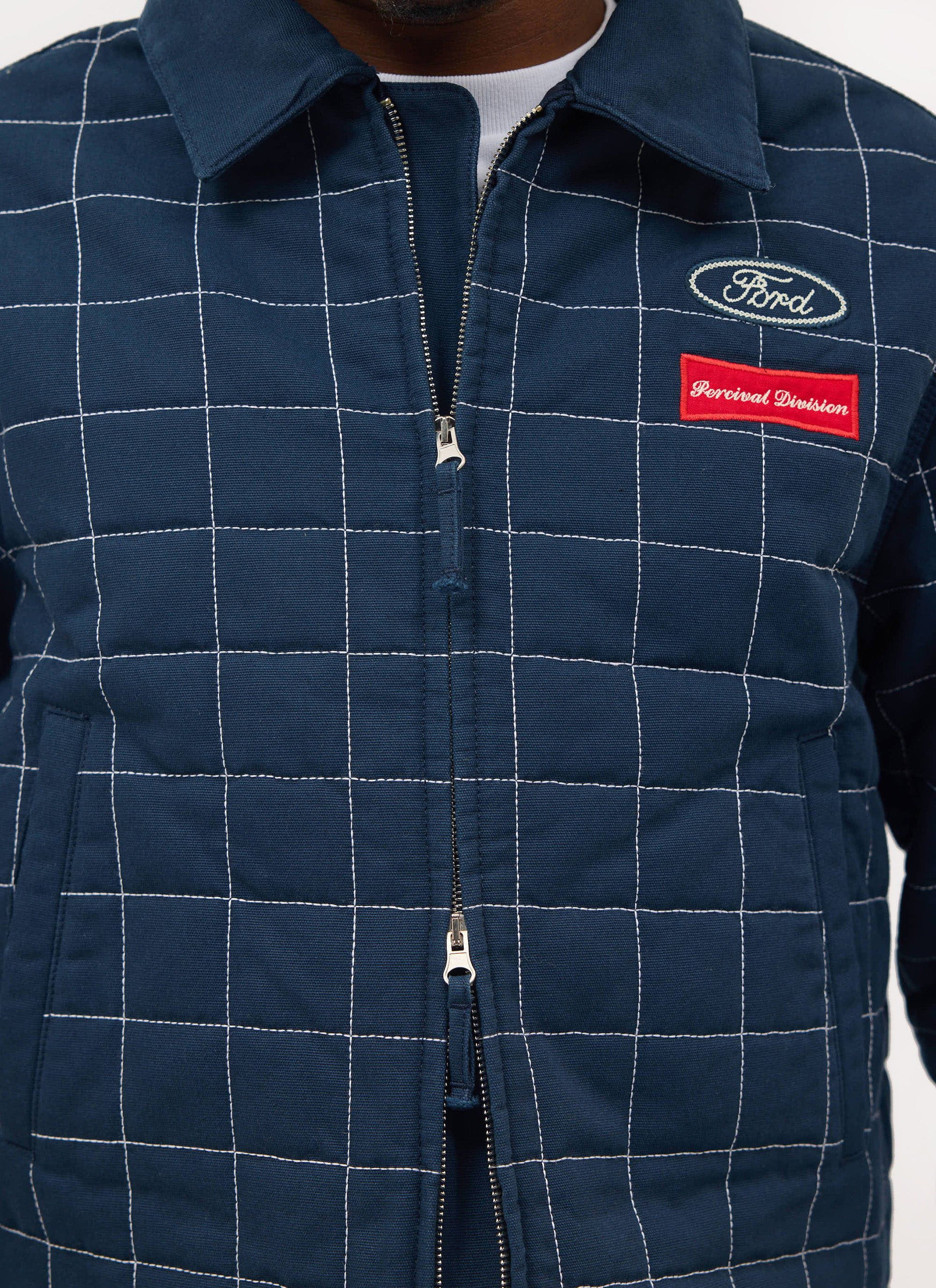 893-garage-harrington-jacket-percival-x-ford-navy-6.jpg Garage Harrington Jacket | Percival x Ford | Navy