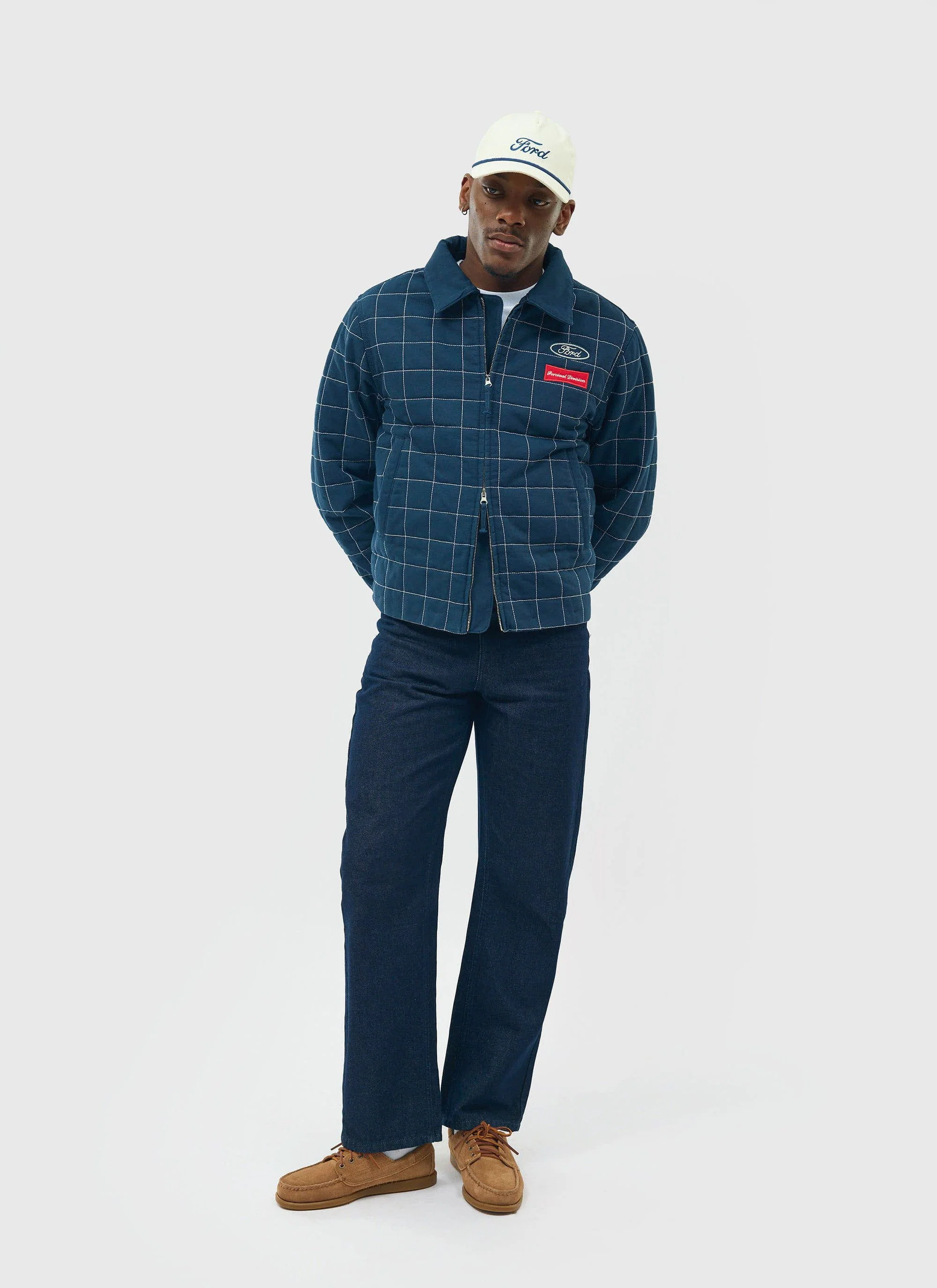 893-garage-harrington-jacket-percival-x-ford-navy-7.webp Garage Harrington Jacket | Percival x Ford | Navy