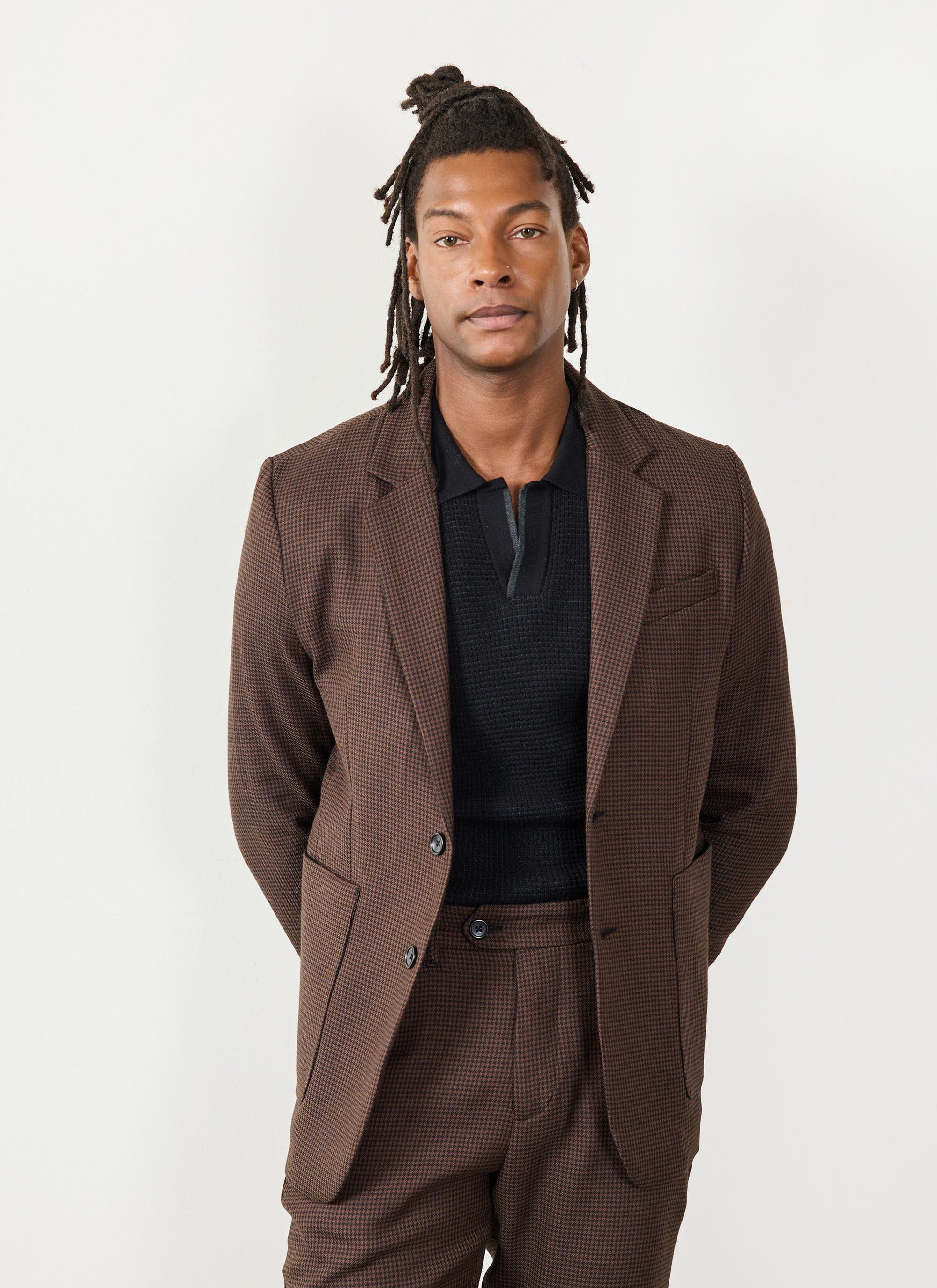 928-houndstooth-tailored-blazer-espresso-2.jpg Houndstooth Tailored Blazer | Espresso