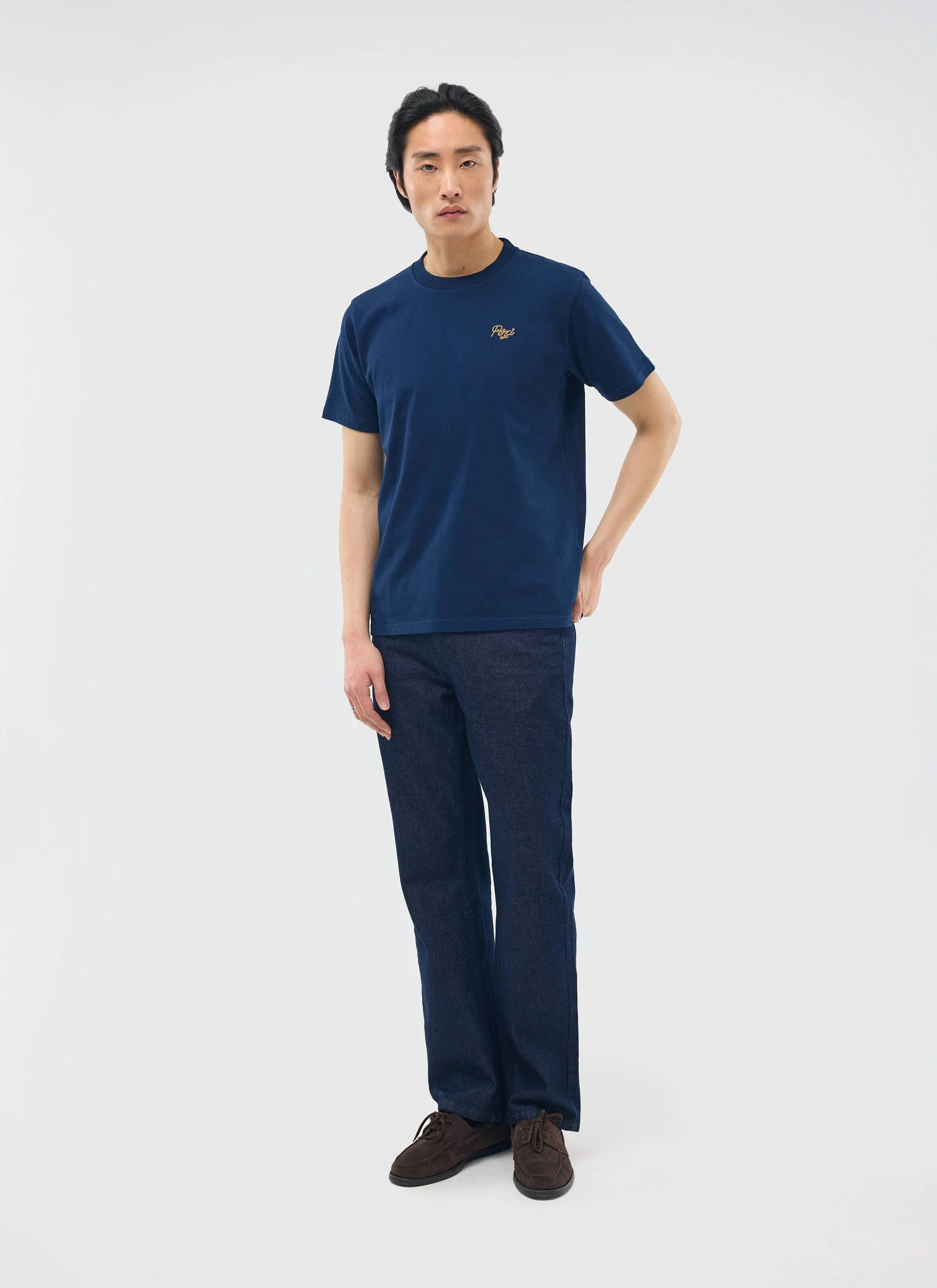 949-perci-chainstitch-t-shirt-organic-cotton-navy-3.webp Perci Chainstitch T Shirt | Organic Cotton | Navy