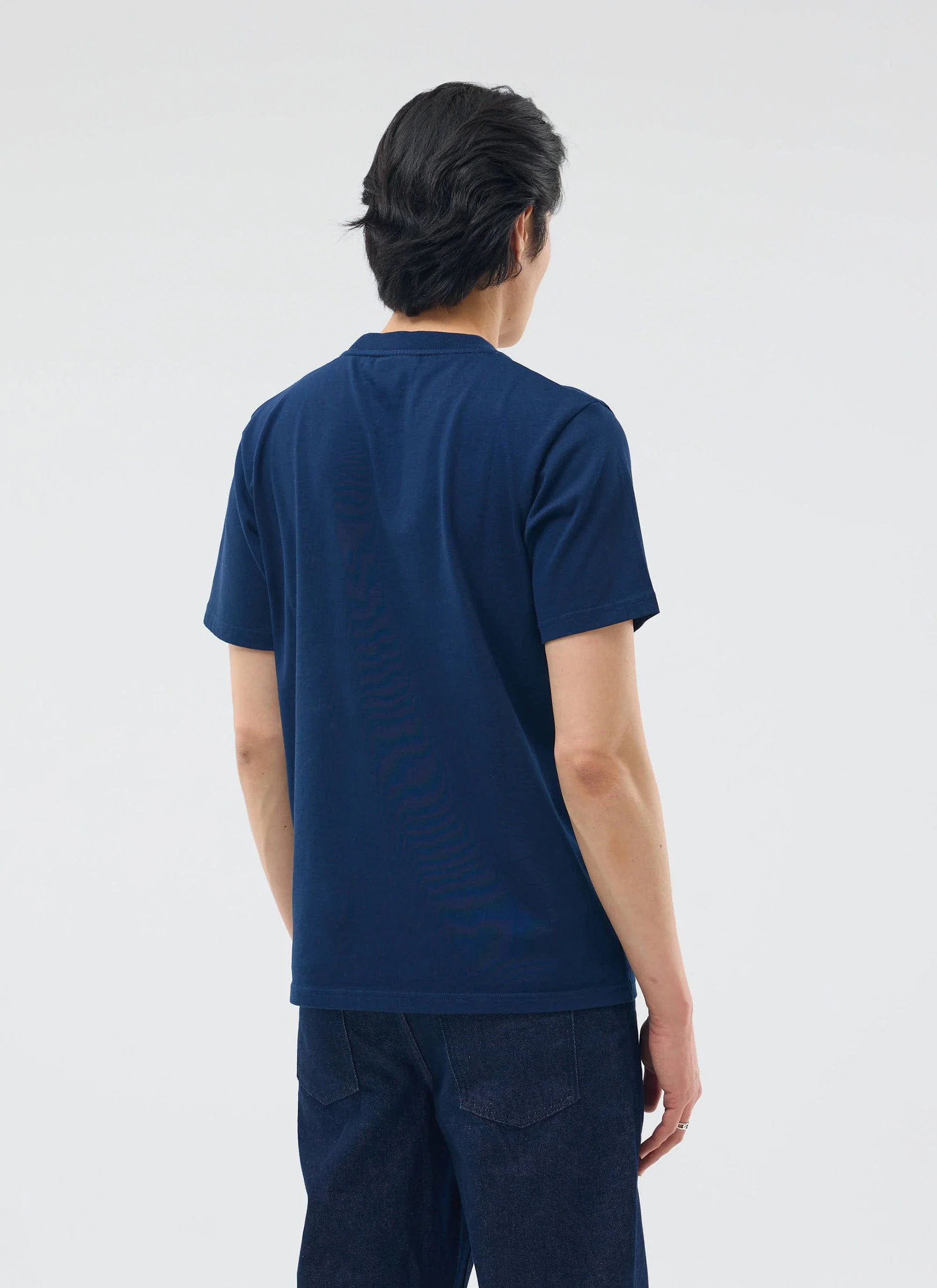 949-perci-chainstitch-t-shirt-organic-cotton-navy-4.webp Perci Chainstitch T Shirt | Organic Cotton | Navy