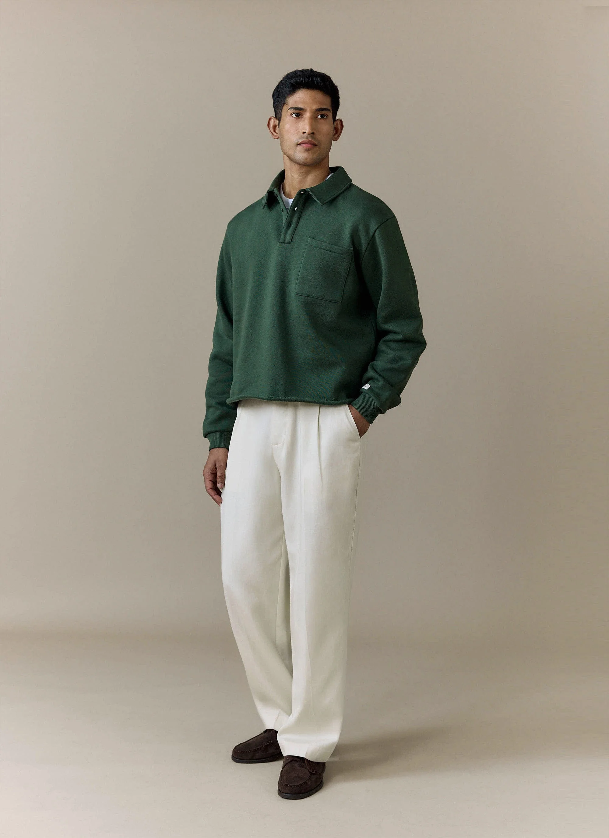 991-dudley-boxy-sweatshirt-cotton-forest-2.webp Dudley Boxy Sweatshirt | Cotton | Forest